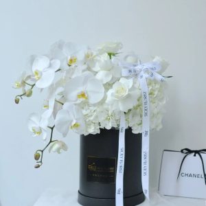 White Crystal Bloom Box